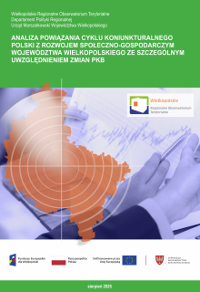 Okładka raportu z badania dot. koniunktury gospodarczej z 2025 r.