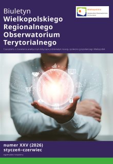 Okładka Biuletynu 25 Wielkopolskiego Regionalnego Obserwatorium Terytorialnego