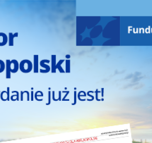 Na zdjęciu napis Monitor Wielkopolski nowe wydanie już jest, z prawej strony jest balon